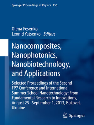 cover image of Nanocomposites, Nanophotonics, Nanobiotechnology, and Applications